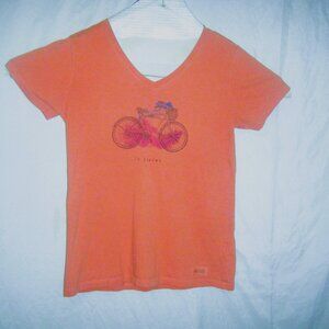 Life is Good V-Neck T-Shirt